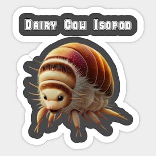 Dairy Cow Isopod Sticker